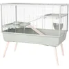 Image de ZOLUX Cage grillagée lapin et rongeur sur pieds 2 étages - L. 99 x l. 54 x H. 92 cm - NeoLife - Zolux Vert