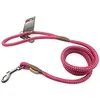 Image de Zolux - Laisse IMAO Hyde Park. ø 9 mm x 1,2 mètre. Fuchsia pour Chien.