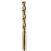 Image de DIAGER - Forets HSS 5% Cobalt - Tube de 10 forets - Résistance et durée de vie améliorées - diamètre 5,5mm