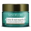 Image de Sanoflore Crème de Nuit Magnifica - Crème de Nuit Matifiante Anti-Imperfections Certifiée Bio - À la Menthe Poivrée du Vercors - 50 ml