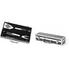 Image de Mallette 3 ustensiles - Inox - Gris