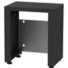 Image de LE MARQUIER Meuble Frigo 80 x 55 cm Noir