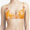 Image de Chantelle - Haut de maillot coques Push-up Bamboo orange 95 C