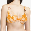 Image de Chantelle - Haut de maillot armatures plongeant Bamboo orange 85 E