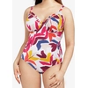 Image de Chantelle - Maillot de bain 1 Pièce enveloppant Native Summer imprimé multicolore 100 E