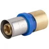 Image de Raccord jonction Multicouche à Sertir Multi profils TH-H-U diamètre Ø16 mm/cuivre à souder Ø16 mm - Pour réseau d'eau potable et chauffage NOYON & THIEBAULT