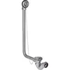 Image de Vidage Complet pour Baignoire Îlot sur Pied   Vidage Apparent Belle Époque Rétro   Bonde, Siphon et Trop-Plein   Laiton Poli Chromé   Ø40 mm   Kit Complet NOYON & THIEBAULT