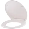 Image de Abattant WC blanc universel clipsable/nettoyage facile - lunette de toilettes Thermodur frein de chute forme O NOYON & THIEBAULT
