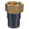 Image de Raccord union PVC pression noir droit F 1"1/4 Mâle Ø 32 mm Girpi