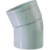 Image de Raccord PVC gris coudé 22 degrés30 - Diamètre 40 mm - Simple emboîture - Girpi