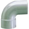 Image de Coude PVC coudé 87° - GIRPI - Diamètre 100 mm - Femelle/Mâle - Plastique