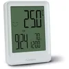 Image de Avidsen Mini Thermomètre Hygromètre 3 en 1, Intérieur de Haute Précision, Plage -50°C à +70°C, Support Magnétique et Pose Libre, Idéal pour Chambre Bébé, Cuisine, Cave et Bureau, Pile CR2032 Incluse