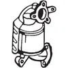 Image de BOSAL Filtre à suie/particules, système d'échappement 095-593