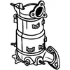 Image de BOSAL 097-583 Filtre à particules de suie DPF Euro 5 Système d'échappement Diesel