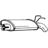 Image de BOSAL Silencieux arrière 200-499