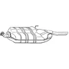 Image de BOSAL Silencieux arrière 215-829
