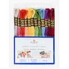 Image de DMC - Assortiment de Fils Mouliné Spécial 117MC - Coloris Floral, 100% Coton - 24 échevettes de 4 mètres | Fil à Broder, idéal Point de Croix, Bracelet brésilien, Loisirs créatifs