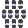 Image de DMC - Lot de 10 pelotes - Fil à tricoter Knitty 4 - Explications incluses | Agréable à tricoter - Très belle qualité | Pelotes de 50 g - 140 m | 10 coloris disponibles