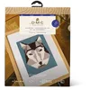 Image de DMC - Motif géométrique loup par Quail Studio Kit tapisserie facile