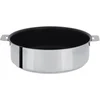 Image de Cristel - S24QE- Sauteuse INOX 24cm sans poignée Amovible - Anti-adhérent Exceliss+ Collection Mutine