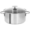 Image de CRISTEL - F24M - Faitout INOX 24cm - sans Couvercle - Collection Mutine