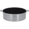 Image de Cristel - S24QLE - Sauteuse INOX 24cm - Anti-adhérent Exceliss+ - sans poignée Amovible - Collection Strate