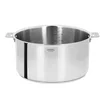 Image de Cristel - C20QMP- Casserole inox 20cm sans poignée amovible- Collection Casteline