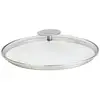 Image de Couvercle en verre bombé Platine 30 cm Cristel