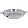 Image de Cristel - P22QMP- Poêle inox 22cm sans poignée amovible- Collection Casteline
