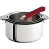 Image de Cristel S3Cmaf Serie 3 Casseroles Amovibles 16 a 20 Cm + 1 Poignee Mutine Framboise