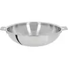 Image de Wok CRISTEL 30cm Casteline amovible inox