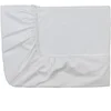Image de Essix - Drap Housse Royal Line Percale de Coton Blanc 180 x 200 cm