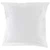 Image de Essix - Taie d'oreiller Royal Line Percale de Coton Blanc 50 x 70 cm