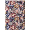 Image de Drap Plat imprimé en Satin de Coton, Folk Flowers, 180x290cm, Essix