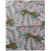 Image de Drap Plat imprimé en Percale de Coton, Luxuria, 180x290 cm, Essix