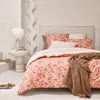 Image de Essix Housse de Couette en Percale de Coton, 240 x 220 cm, Gloria, Rose