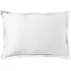 Image de Essix - Taie d'oreiller Triumph Line Satin de coton Blanc 50 x 70 cm