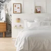 Image de Housse de couette unie en satin de coton, Triumph Line