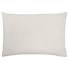 Image de Taie d'oreiller Unie en Gaze de Coton lavée, Tendresse, Beige Greige, 50x75 cm