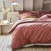 Image de Housse de Couette en Coton Bicolore, Bons Jours, Etincelle Rose, 260x240 cm, Essix