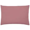 Image de Taie d'oreiller en Double Gaze de Coton lavée, Tendresse, Rose Canyon, 50x75 cm, Essix