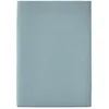 Image de Drap Plat en Percale de Coton, Première, Bleu Glacier, 240x300 cm, Essix