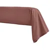 Image de Taie de traversin en Percale de Coton, Première, Bois de Rose, 43x190 cm, Essix