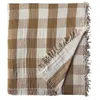 Image de Plaid imprimé en Gaze de Coton, Daisy, 130 x 170 cm, Essix