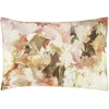 Image de Designers Guild - Taie d'oreiller imprimée en percale de coton Fleurs De Jour rose 50x75 cm