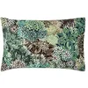 Image de Taie d'oreiller en Satin de Coton, Madhya Azure, 50 x 75cm, Designers Guild