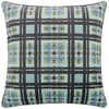 Image de Housse de Coussin imprimée en Velour, Chennai Azure, 60x60 cm, Designers Guild