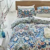 Image de Housse de Couette imprimée en Percale de Coton, Ikebana Damask, 140x200 cm, Designers Guild
