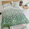 Image de Housse de Couette imprimée en Percale de Coton, Karaoshi Celadon, 140 x 200 cm, Designers Guild