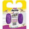 Image de Lot de 2 crochets spécial mites textiles - ACTO - Pour dressing placards penderies - Efficace 1 mois